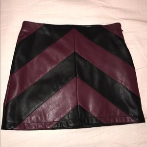 Leather Skirt